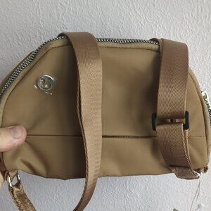 lululemon athletica Tan Crossbody Bag